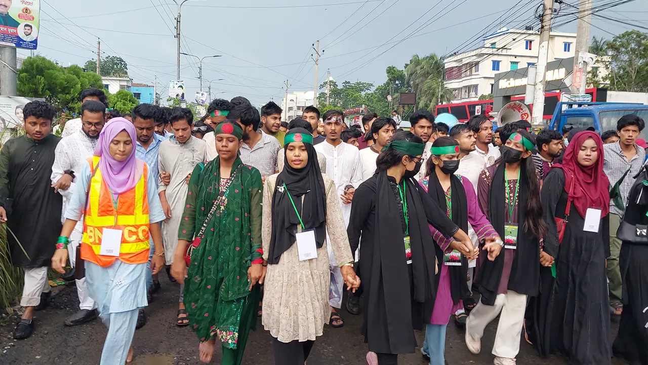 মাদারীপুরে এনসিপির প্রোগ্রাম বাতিল